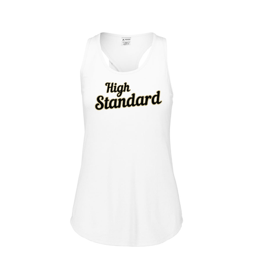 [3078.005.S-LOGO2] Ladies Tri Blend Tank Top (Female Adult S, White, Logo 2)