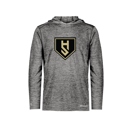 [CUS-DFW-CHGHOOD-PER-LSL-BLK-AS-LOGO1] Men's Charge Hoodie (Adult S, Black, Logo 1)