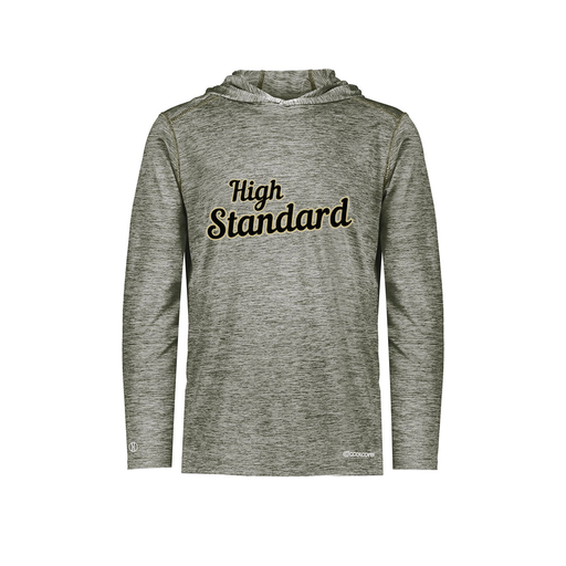 [FOLHCGGY-AS-LOGO2] Decker Men's Charge Hoodie (Adult S, Gray, Logo 2)