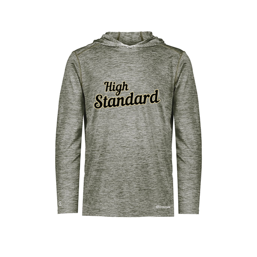 [FOLHCGGY-YS-LOGO2] Decker Youth Charge Hoodie (Youth S, Gray, Logo 2)