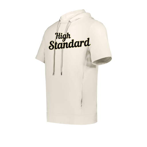 [222605-WHT-YS-LOGO2] YOUTH VENTURA SOFT KNIT SHORT SLEEVE HOODIE (Youth S, White, Logo 2)
