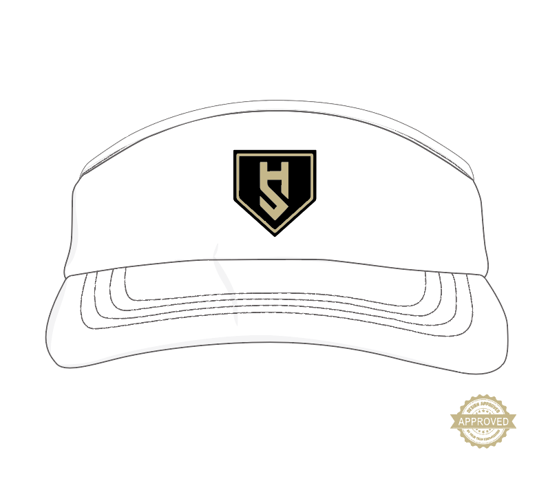 High Standard Fast Pitch - White Visor